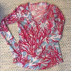 Lilly Pulitzer Coral long sleeve